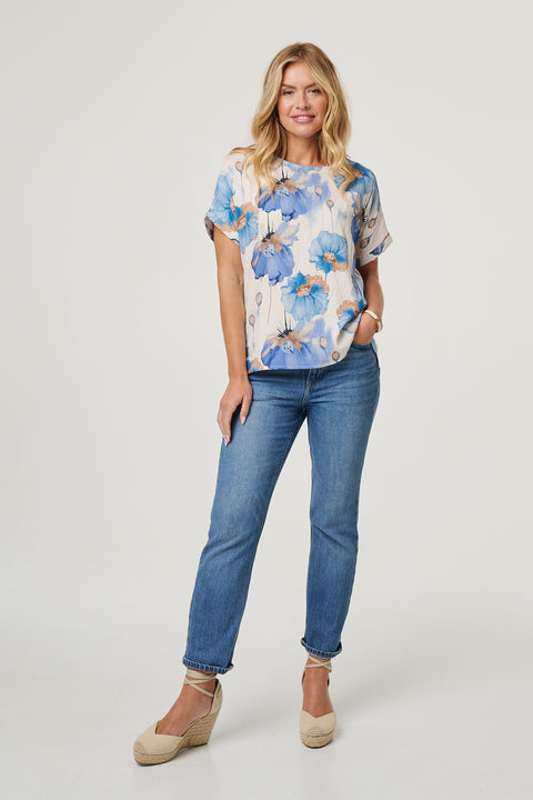 Lillian Floral Print Top