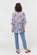 Hazel Ikat Print Top