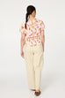 Macie Abstract Floral Top