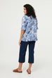 Leni Paisley Print Frill Detail Shirt