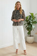 Lexi Abstract Print Top