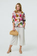 Jilly Brushstroke Print Shirt