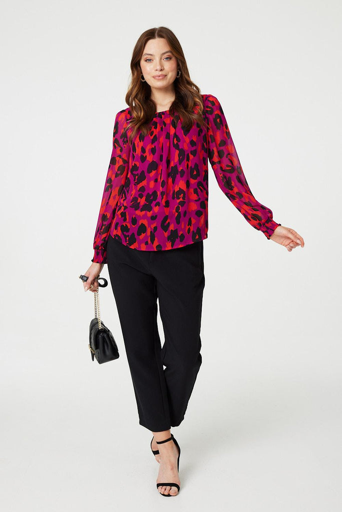 Belladonna Animal Print Top