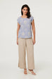 Marie Leaf Print Top