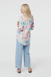 Skylar Floral Print Blouse Top