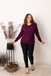 Parker Petal Effect Knitted Cardi