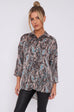 Rosie Paisley Print Longline Shirt