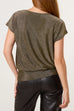 Lisa Metallic Cowl Neck Top