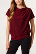 Lisa Metallic Cowl Neck Top