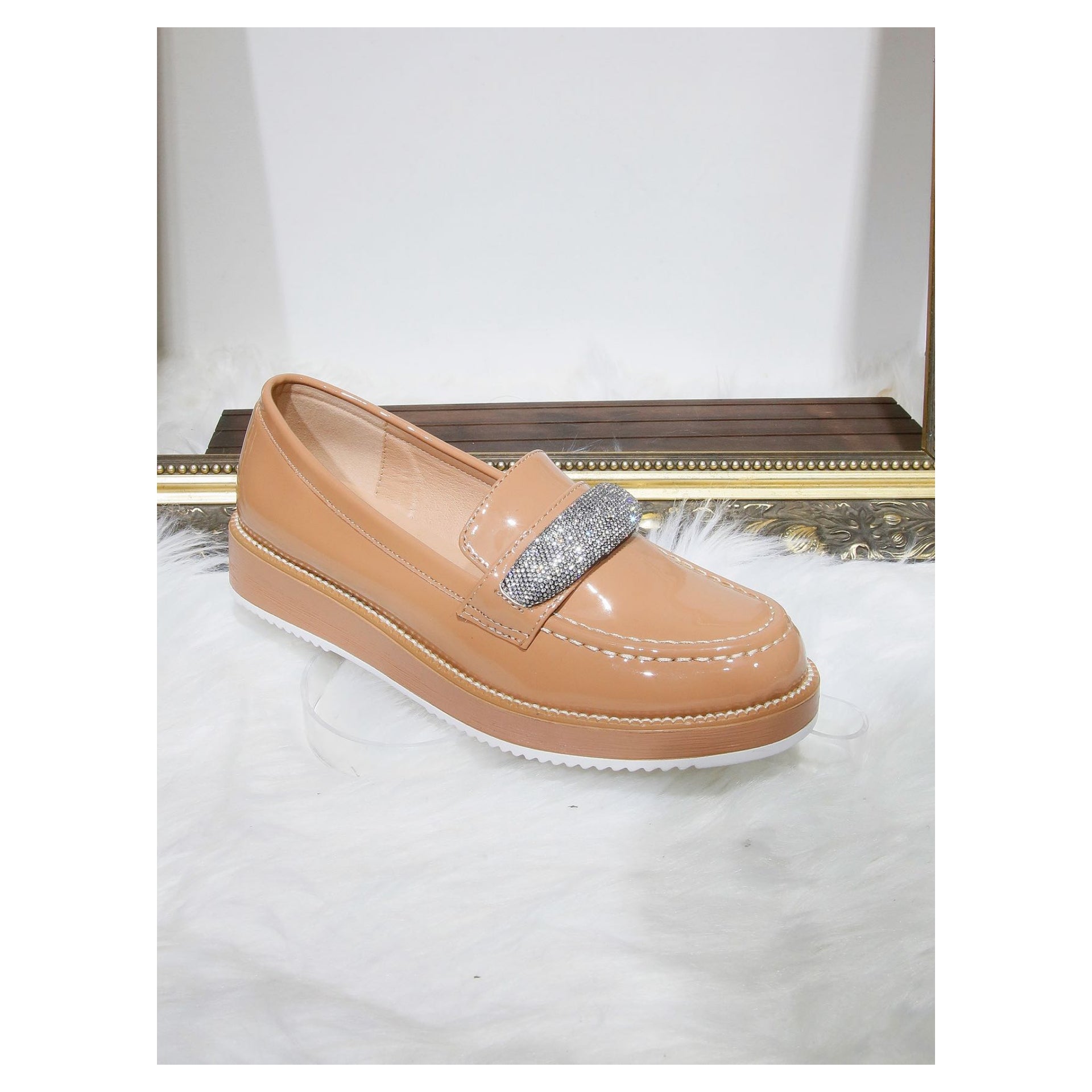 Strap loafers on sale