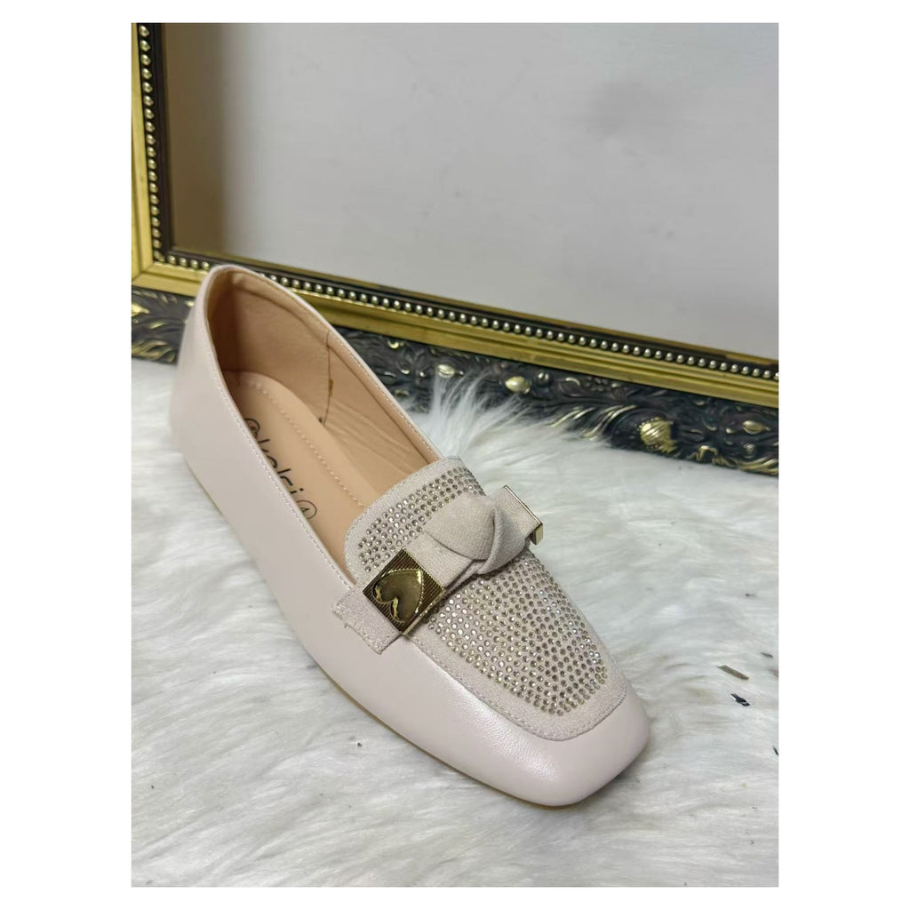 Knox Diamanté Detail Loafers