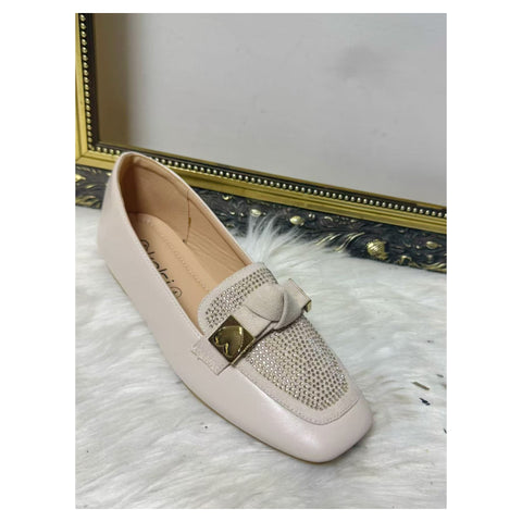 Knox Diamanté Detail Loafers