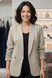 Angelina Ruched Sleeve Blazer