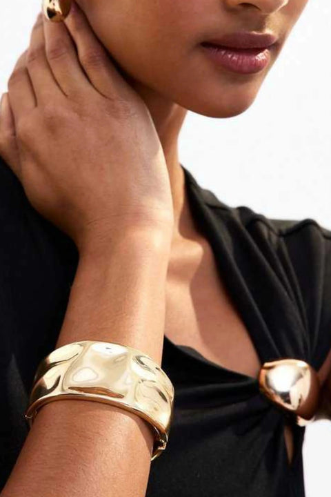 Liv Hammered Cuff Bracelet
