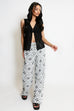 Karrie Front Tie Crochet Waistcoat