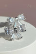 Esme Bow Crystal Stud Earrings