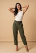 Lyra Soft Touch Belted Trousers