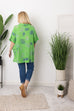 Louisa Tropical Leaf Print Tunic Top