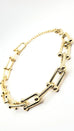 Joanna Chunky Paperclip Link Chain Necklace