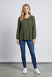 Lana Pleat Detail Necklace Top
