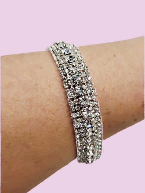 Kendra Shimmer Crystal Bracelet