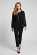 Lana Pleat Detail Necklace Top