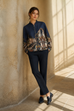 Venezia Statement Suedette Bomber Jacket
