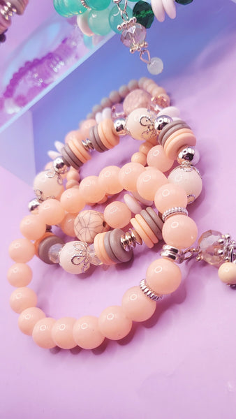 Paige Beaded Bracelet Set