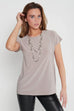 Nellie Capped Sleeve Top
