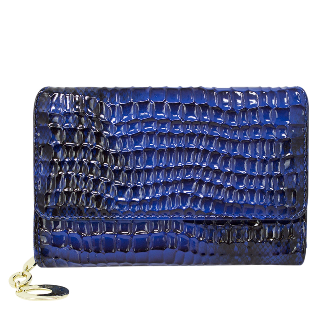 croc effect purse