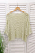 Annabeth Popcorn Knit Poncho