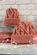 Lenora Cable Knit Hat